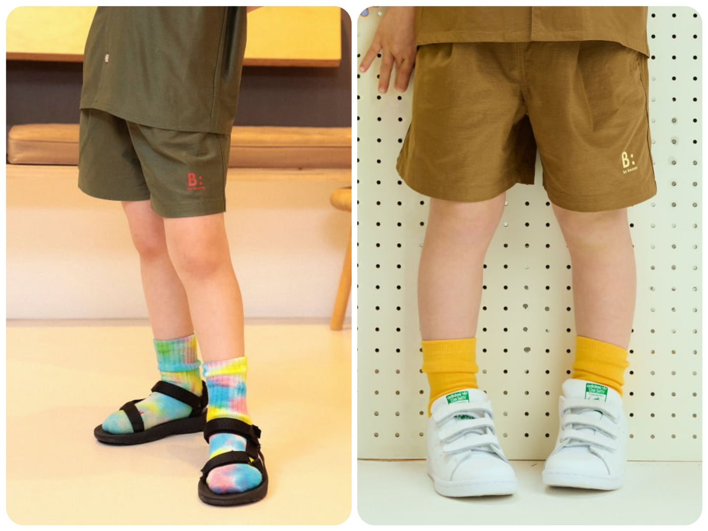 B:MING by BEAMS Amphibious, Quick-Drying, UV-Proof Beach Shorts (100-140cm) for Boys: Summer PANTS. Summer Swimwear Special. 