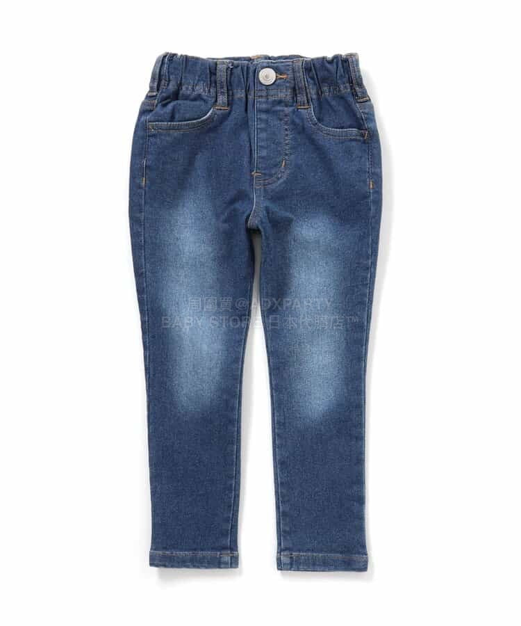 日本童裝 BREEZE 抓毛修身長褲 90-160cm 男童款/女童款 冬季 PANTS 聖誕紅/新年紅