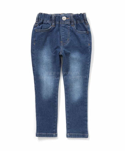 日本童裝 BREEZE 抓毛修身長褲 90-160cm 男童款/女童款 冬季 PANTS 聖誕紅/新年紅