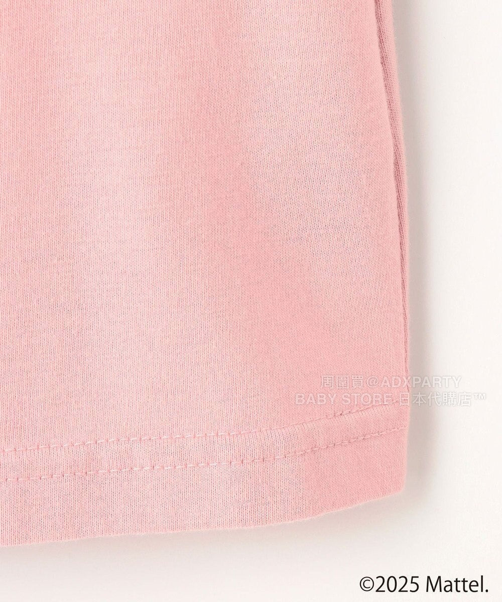 日本童裝 aF#a325 x Barbie 七分紗袖蝴蝶結上衣 110-150cm 女童款 秋季 TOPS