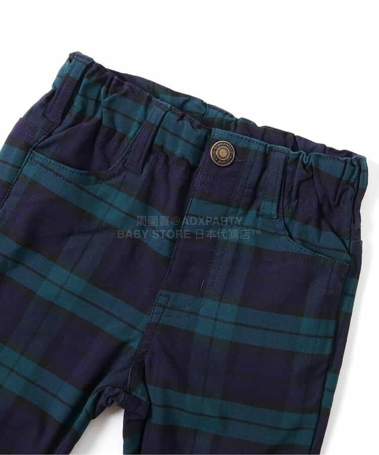 日本童裝 BREEZE 抓毛修身長褲 90-160cm 男童款/女童款 冬季 PANTS 聖誕紅/新年紅