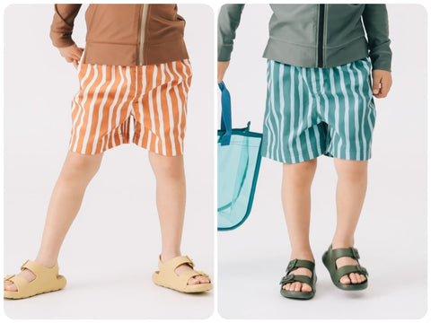 日本童裝 B:MING by BEAMS 防UV 沙灘褲 110-130cm 男童款 夏日玩水泳衣特輯