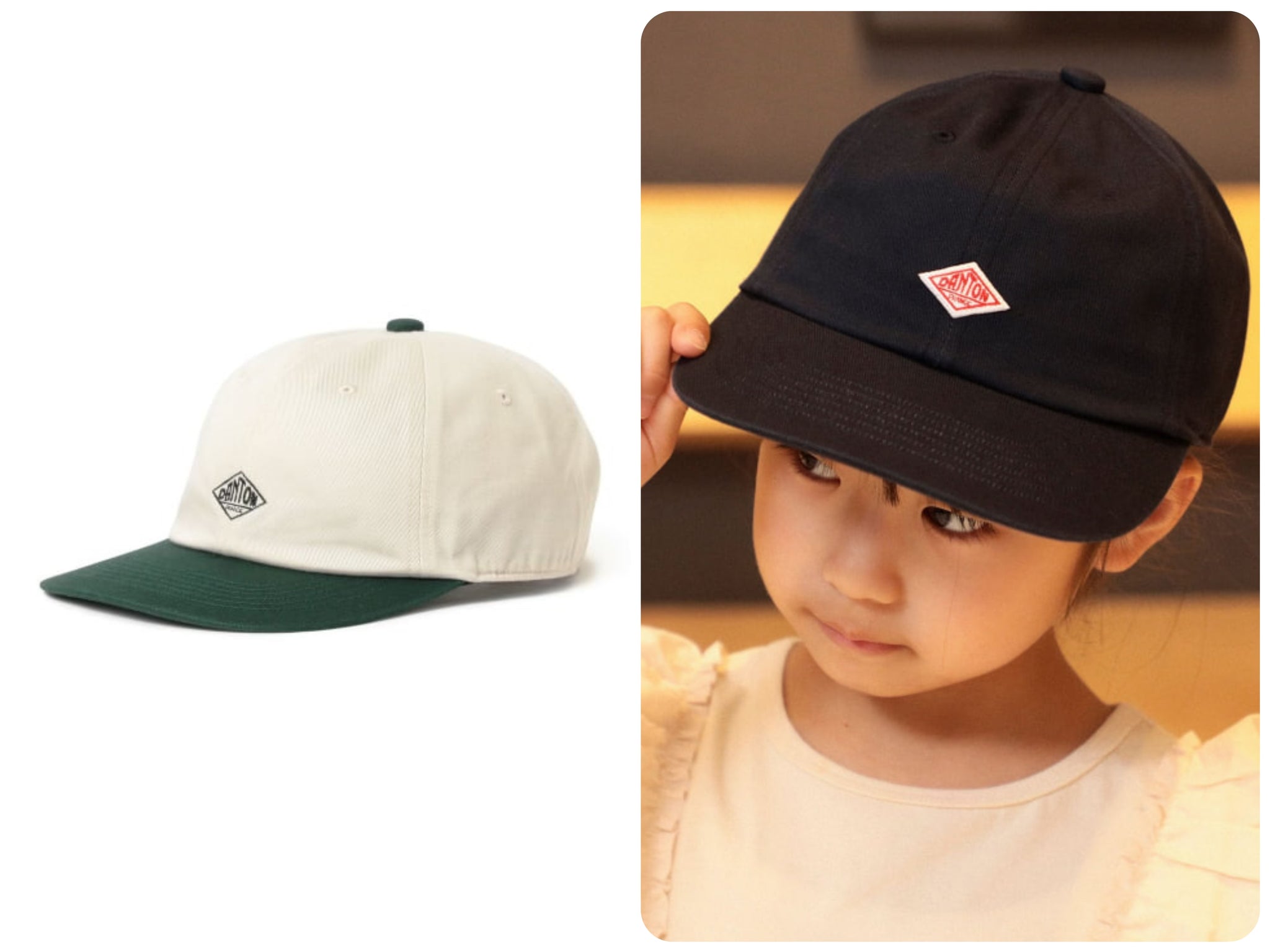 日本直送 B:MING by BEAMS 日本製 DANTON / KIDS' CHINO CLOTH 6PANEL Cap帽 50-59.5cm 帽系列