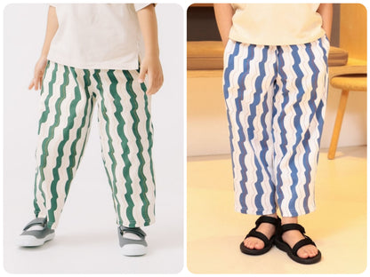 B:MING by BEAMS Wavy Pants (100-140cm) for Boys and Girls Summer 