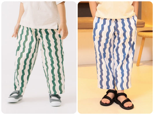 B:MING by BEAMS Wavy Pants (100-140cm) for Boys and Girls Summer 
