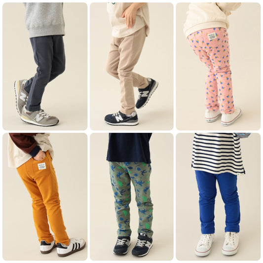 Japanese BEAMS mini stretch pants 70-120cm boys/girls summer PANTS 