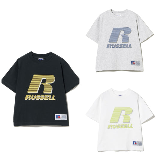 Japanese B:MING by BEAMS RUSSELL ATHLETIC short-sleeved tops (110-130cm) for boys and girls (summer TOPS) 