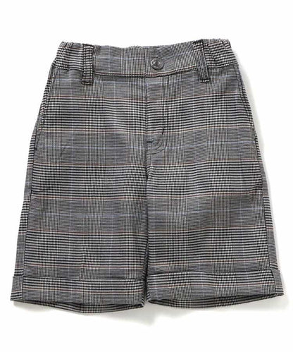 日本童裝 BREEZE 格仔短褲 90-130cm 男童款 冬季 PANTS 面試/宴會/表演