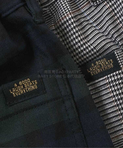 日本童裝 BREEZE 格仔短褲 90-130cm 男童款 冬季 PANTS 面試/宴會/表演