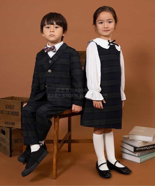 日本童裝 BREEZE 襯衫 90-130cm 男童款 冬季 TOPS 面試/宴會/表演