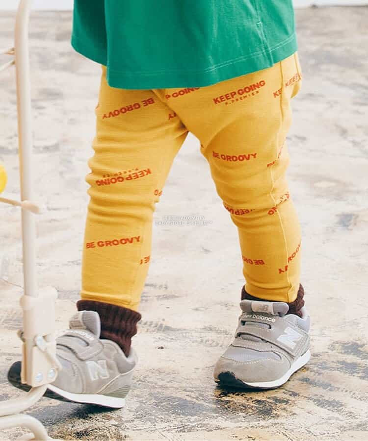 日本童裝 p.premier 全身印花彈力緊身褲 80-130cm 男童款/女童款 秋季 PANTS