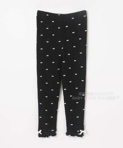 日本童裝 aF#a325 彈力打底褲 90-130cm 女童款 秋季 PANTS