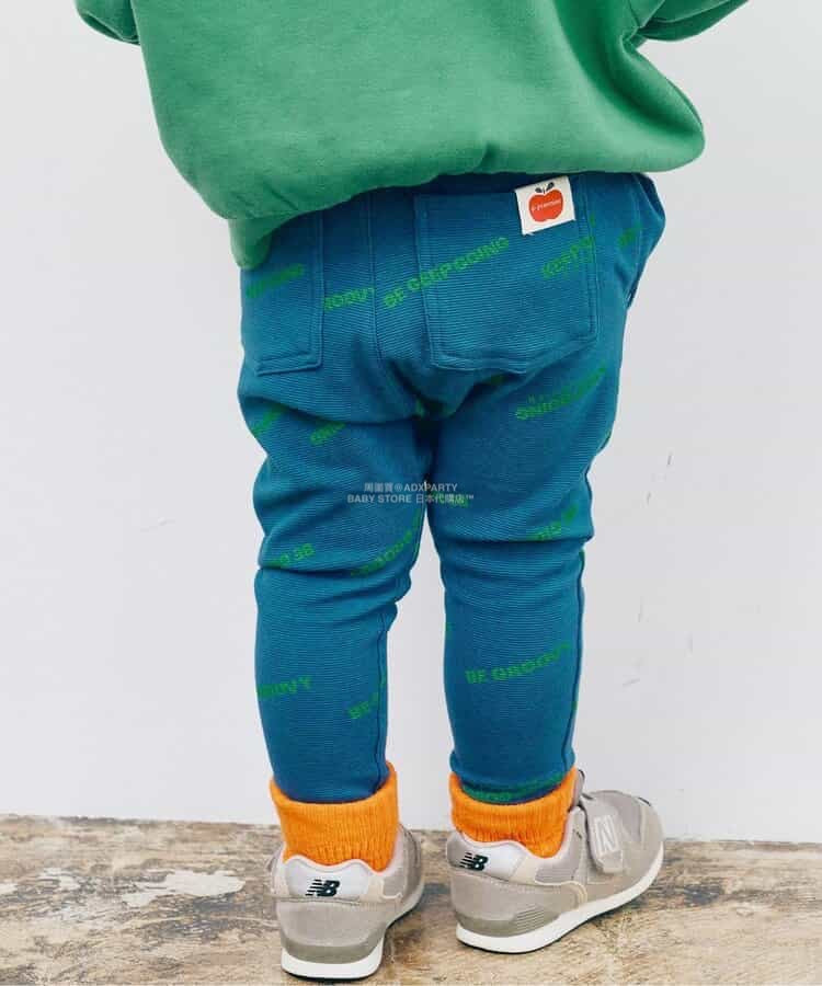 日本童裝 p.premier 全身印花彈力緊身褲 80-130cm 男童款/女童款 秋季 PANTS