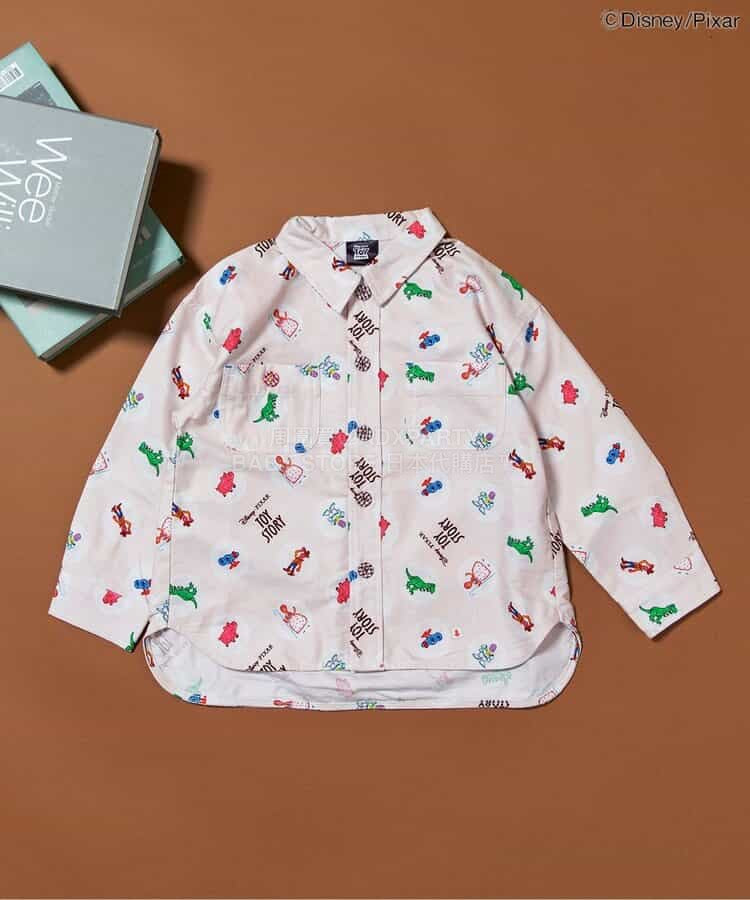 日本童裝 BREEZE x Diseny 襯衫 90-130cm 男童款 冬季 TOPS