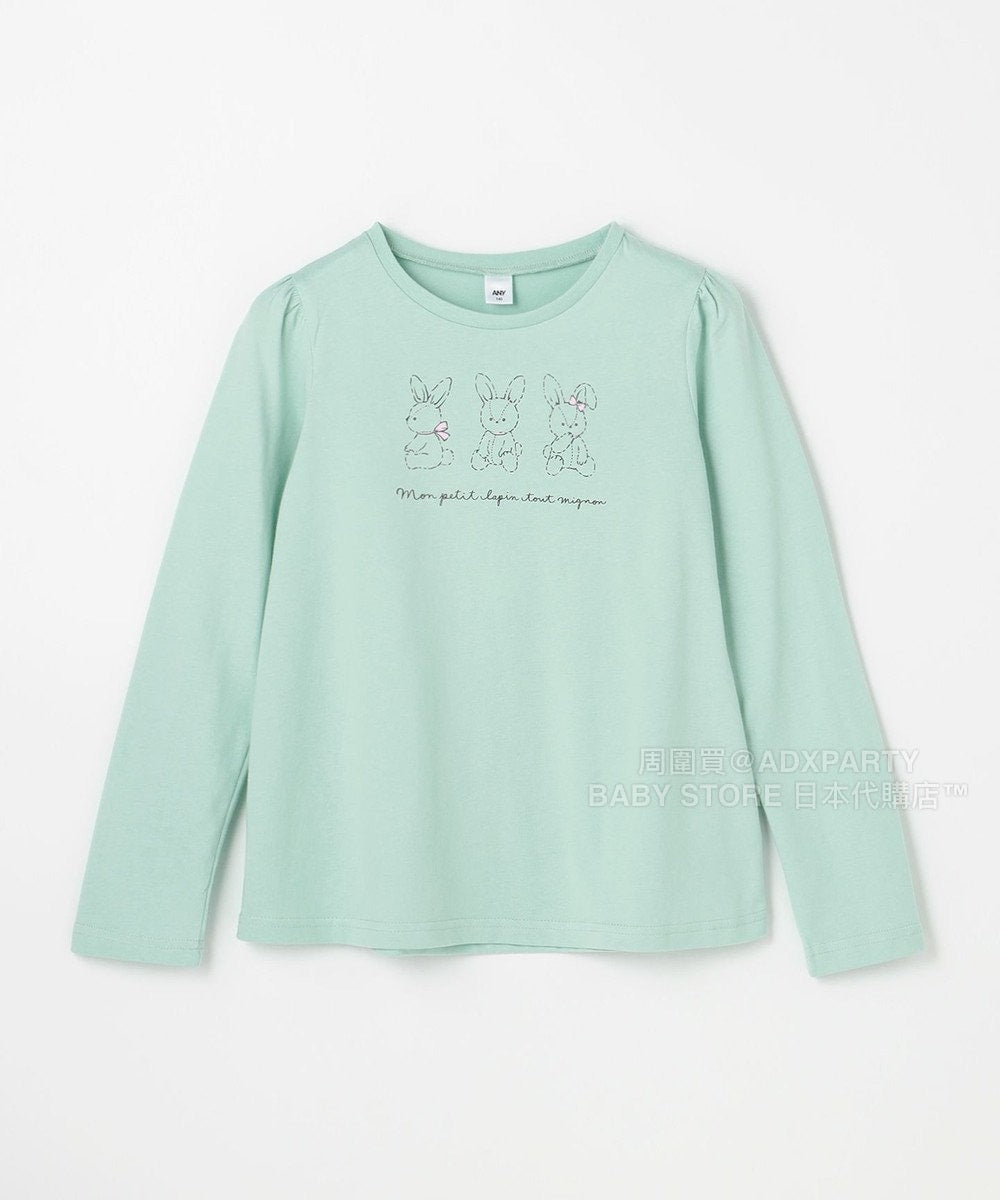 日本童裝 aF#a325 百搭休閒上衣 90-160cm 女童款 秋季 TOPS