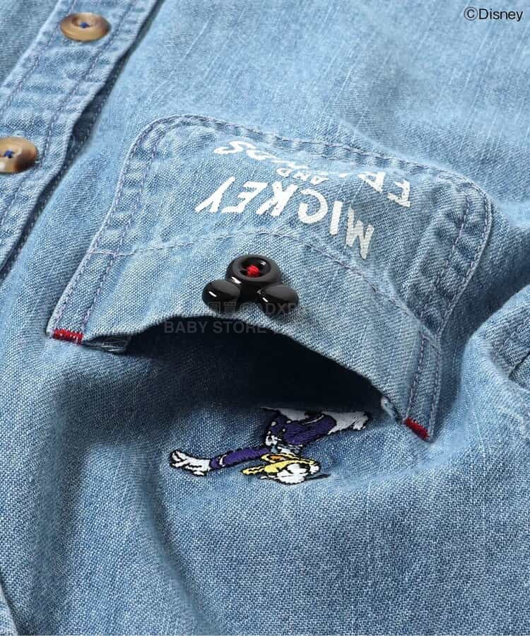 日本童裝 BREEZE x Diseny 襯衫 90-130cm 男童款 冬季 TOPS