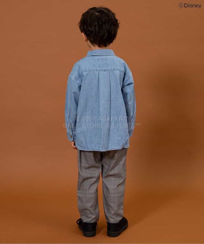 日本童裝 BREEZE x Diseny 襯衫 90-130cm 男童款 冬季 TOPS