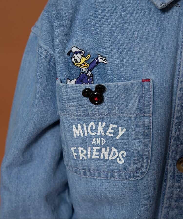 日本童裝 BREEZE x Diseny 襯衫 90-130cm 男童款 冬季 TOPS