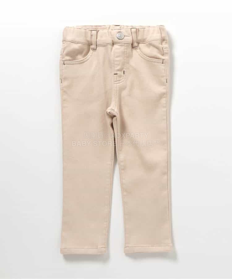 日本童裝 BREEZE 花花刺繡口袋牛仔褲 80-140cm 女童款 冬季 PANTS