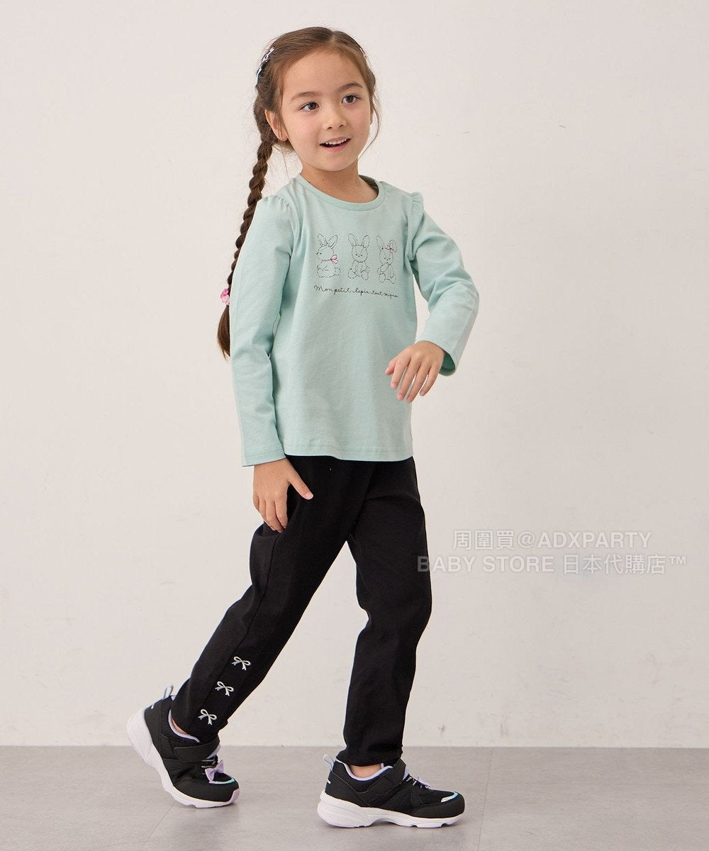 日本童裝 aF#a325 百搭休閒上衣 90-160cm 女童款 秋季 TOPS