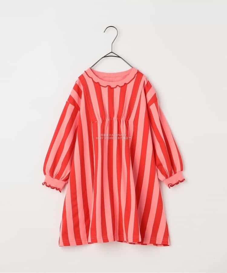 日本童裝 p.premier 喇叭形剪裁連身裙 80-140cm 女童款 秋季 DRESSES
