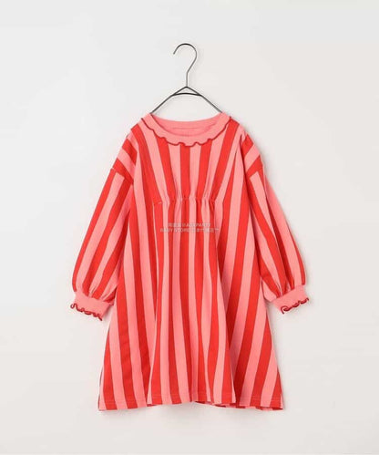 日本童裝 p.premier 喇叭形剪裁連身裙 80-140cm 女童款 秋季 DRESSES