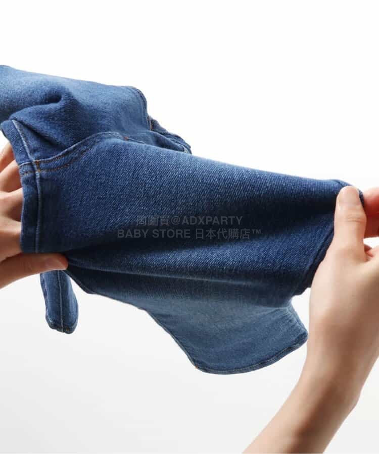 日本童裝 BREEZE 花花刺繡口袋牛仔褲 80-140cm 女童款 冬季 PANTS