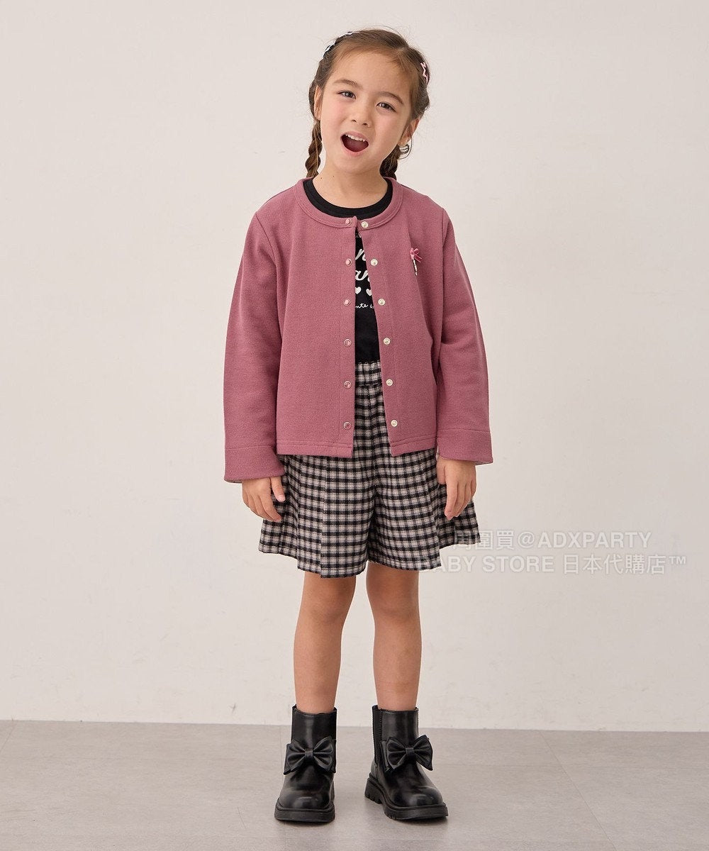 日本童裝 aF#a325 超靚內襯簡約外套 100-160cm 女童款 秋季 OUTERWEAR