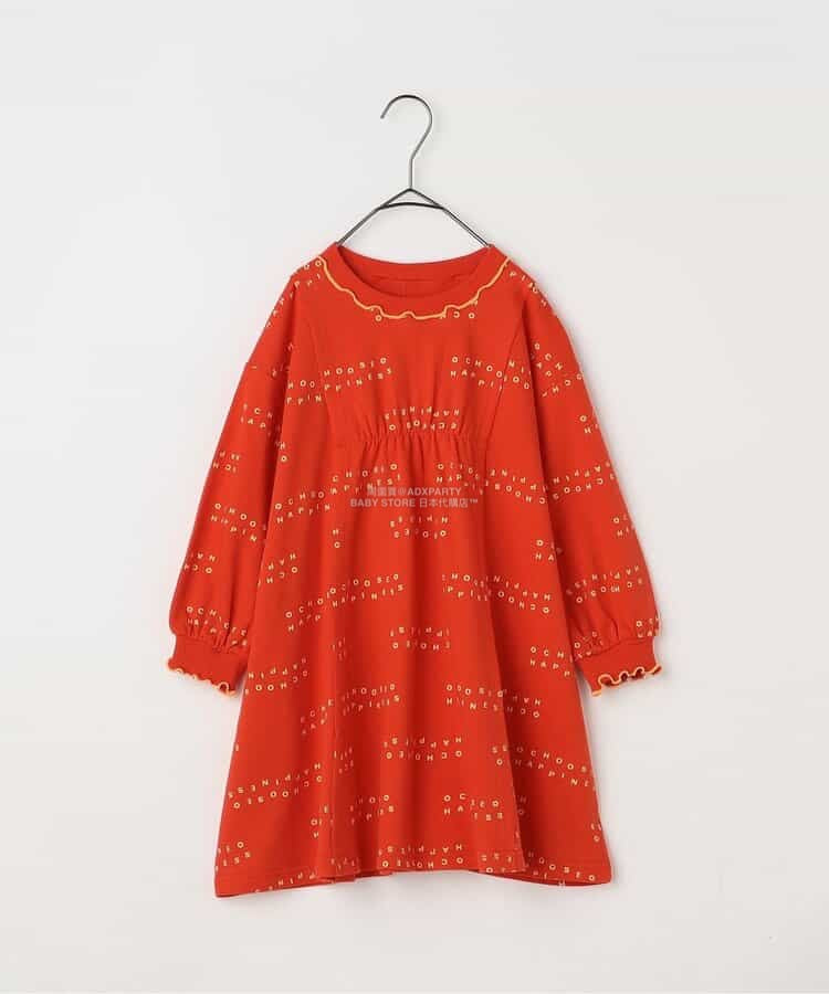 日本童裝 p.premier 喇叭形剪裁連身裙 80-140cm 女童款 秋季 DRESSES