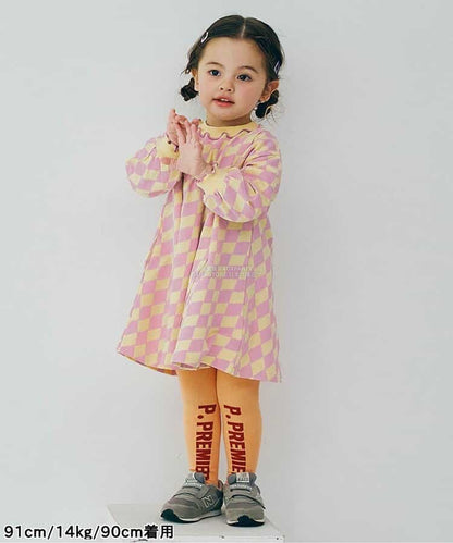 日本童裝 p.premier 喇叭形剪裁連身裙 80-140cm 女童款 秋季 DRESSES