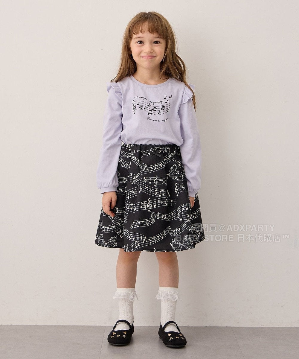 日本童裝 aF#a325 百搭休閒上衣 90-160cm 女童款 秋季 TOPS