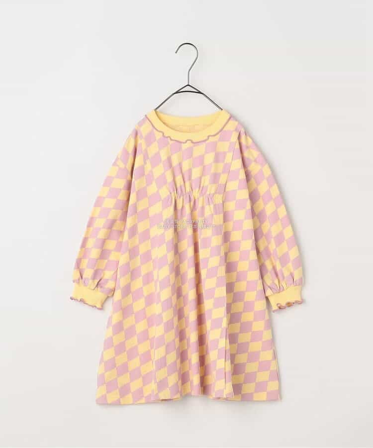 日本童裝 p.premier 喇叭形剪裁連身裙 80-140cm 女童款 秋季 DRESSES