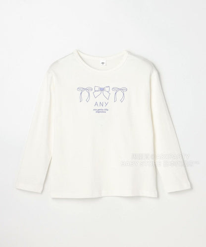 日本童裝 aF#a325 百搭休閒上衣 90-160cm 女童款 秋季 TOPS