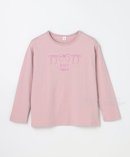 日本童裝 aF#a325 百搭休閒上衣 90-160cm 女童款 秋季 TOPS