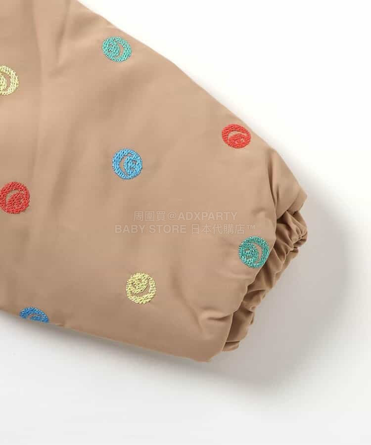 日本童裝 BREEZE 刺繡圖案夾棉外套 90-130cm 男童款 冬季(適合香港平均溫度、寒冷天氣、溫度低天氣）OUTERWEAR