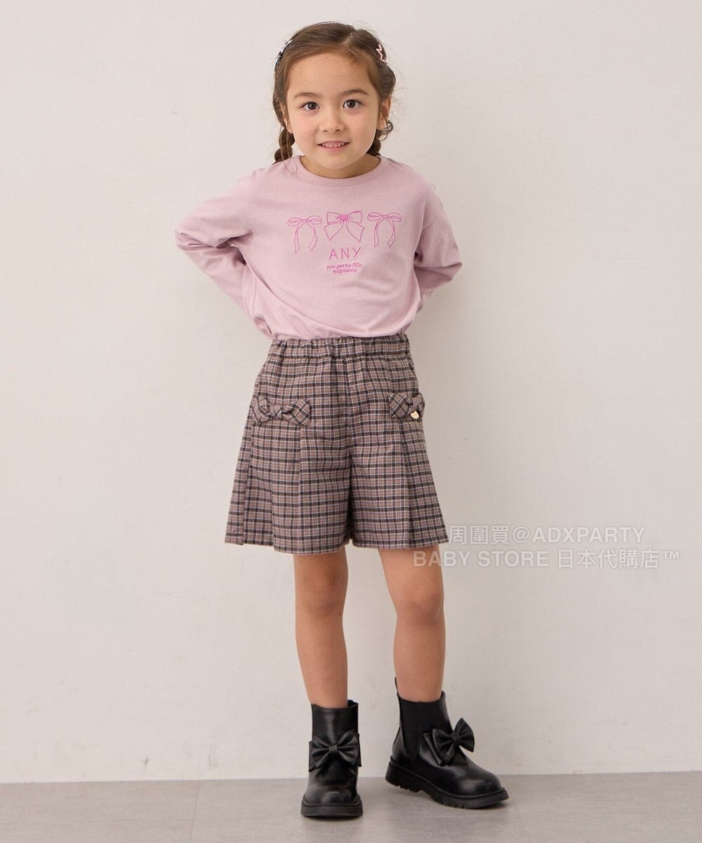 日本童裝 aF#a325 百搭休閒上衣 90-160cm 女童款 秋季 TOPS