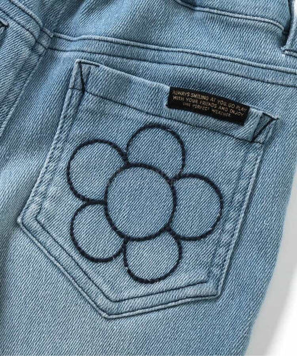 日本童裝 BREEZE 微喇叭長褲 80-140cm 女童款 冬季 PANTS