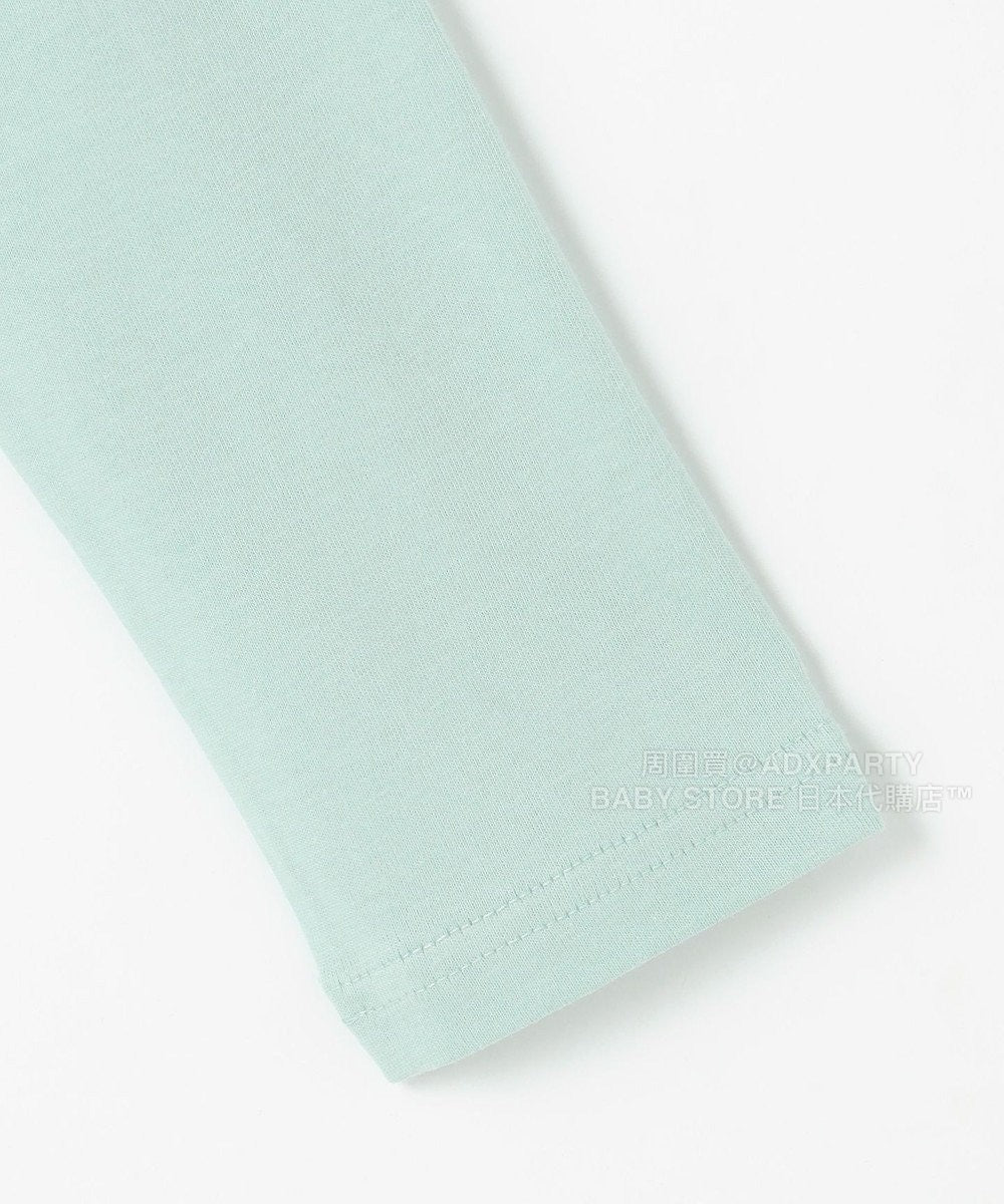 日本童裝 aF#a325 雙色珠片休閒上衣 100-150cm 女童款 秋季 TOPS