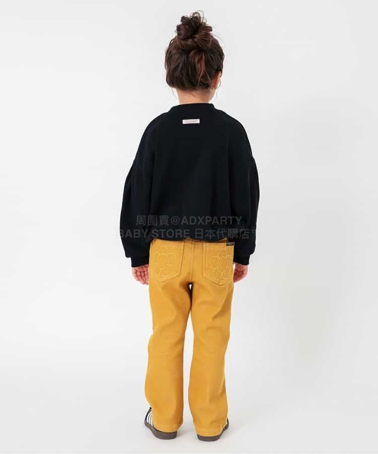 日本童裝 BREEZE 微喇叭長褲 80-140cm 女童款 冬季 PANTS