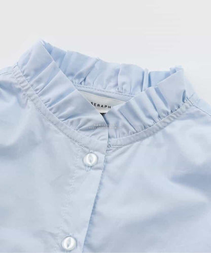 日本童裝 SERAPH 簡約襯衫 80-140cm 女童款 秋季 TOPS