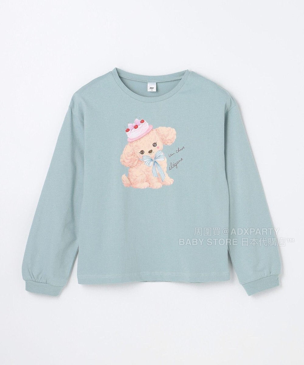 日本童裝 aF#a325 印花圖案上衣 90-150cm 女童款 秋季 TOPS