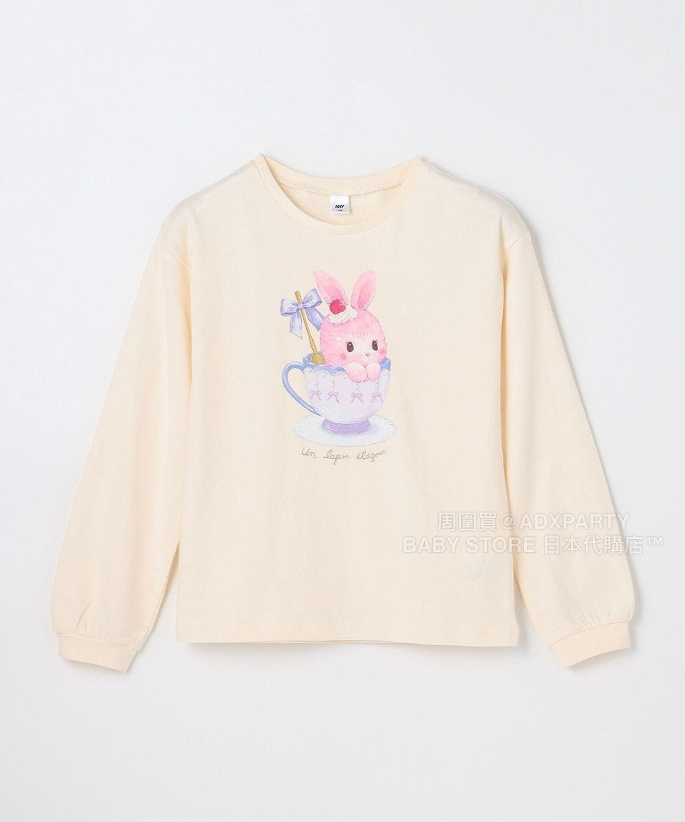 日本童裝 aF#a325 印花圖案上衣 90-150cm 女童款 秋季 TOPS