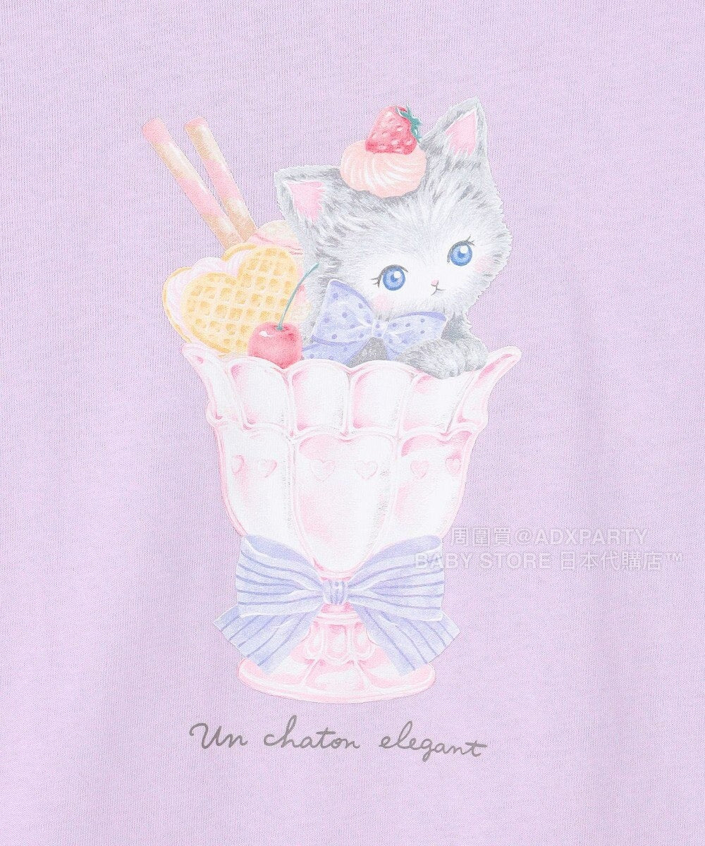 日本童裝 aF#a325 印花圖案上衣 90-150cm 女童款 秋季 TOPS
