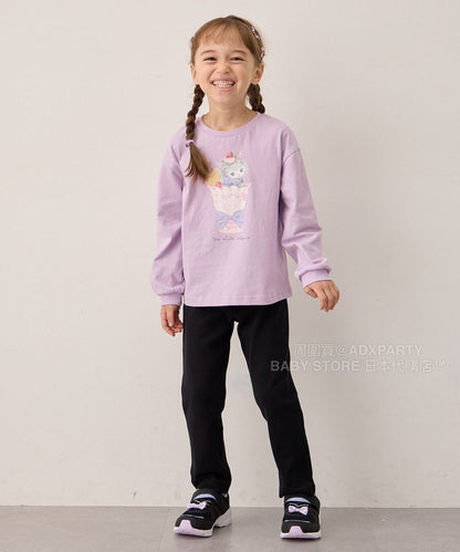 日本童裝 aF#a325 印花圖案上衣 90-150cm 女童款 秋季 TOPS