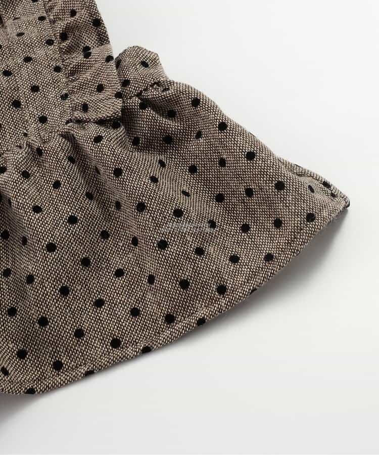 日本童裝 SERAPH 波點兩件套裝 80-140cm 女童款 秋季 TOPS PANTS