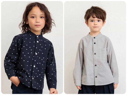 Japanese children's clothing BREEZE x Disney shirt 90-130cm boys' spring TOPS interview/banquet/performance 