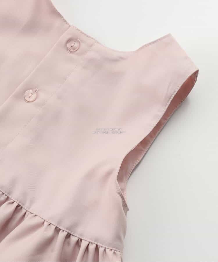 日本童裝 SERAPH 蝴蝶結燈籠泡泡背心裙 80-140cm 女童款 秋季 DRESSES