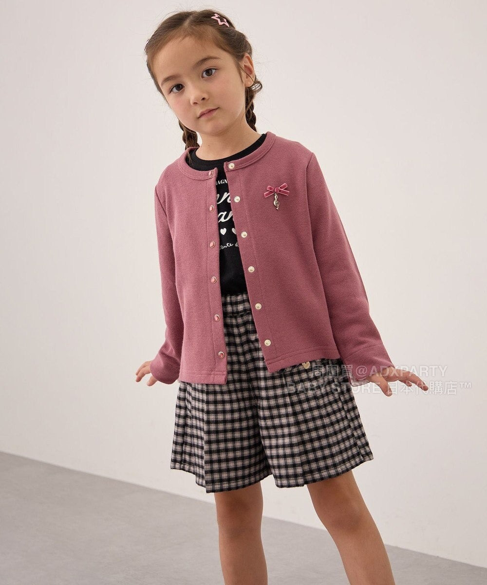 日本童裝 aF#a325 超靚內襯簡約外套 100-160cm 女童款 秋季 OUTERWEAR