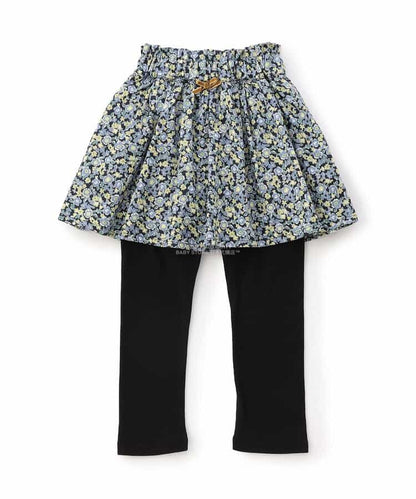 日本童裝 SERAPH 假兩件裙褲 80-140cm 女童款 秋季 PANTS