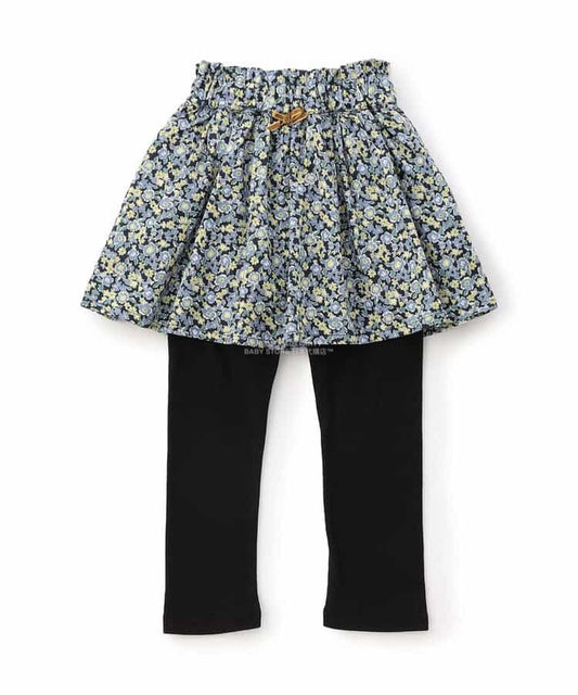 日本童裝 SERAPH 假兩件裙褲 80-140cm 女童款 秋季 PANTS
